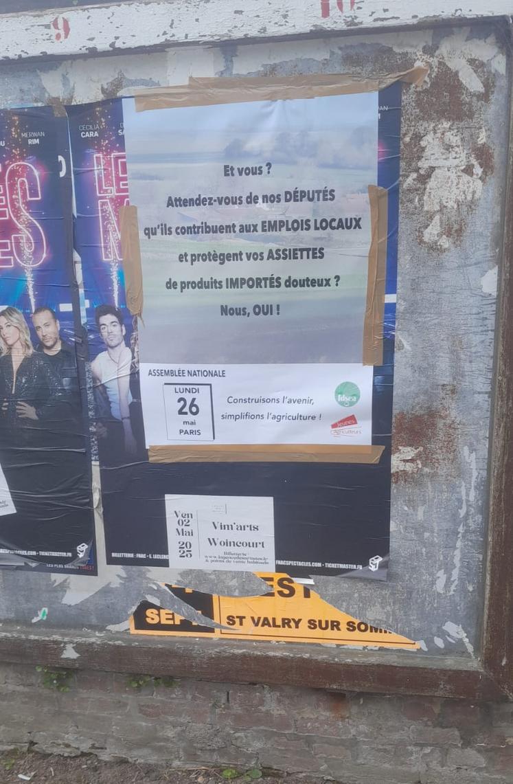 PPL Duplomb entraves manifestation Assemblée nationale JA FDSEA