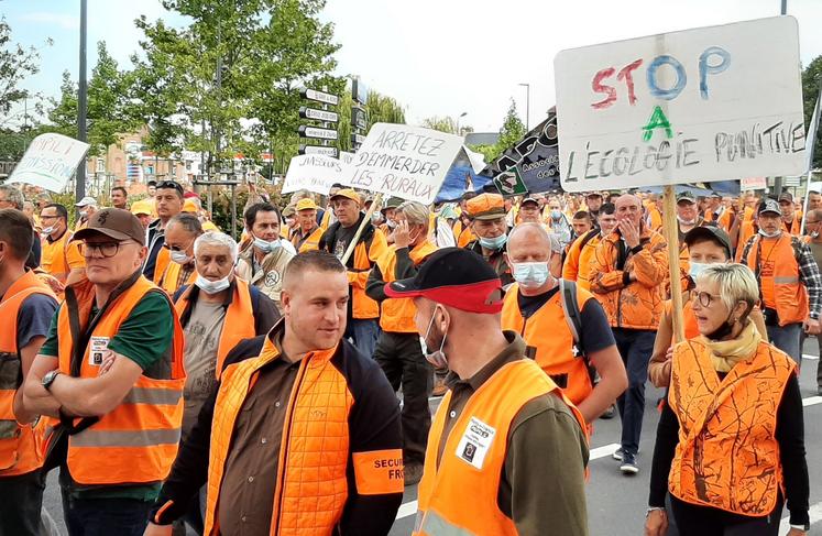 manifeste chasse 17 mai mobilisation