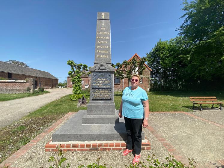 Pour Michèle Herduin, maire de la commune d’Offignies, les aides venues de la Région Hauts-de-France sont essentielles pour entretenir le patrimoine des villages. 