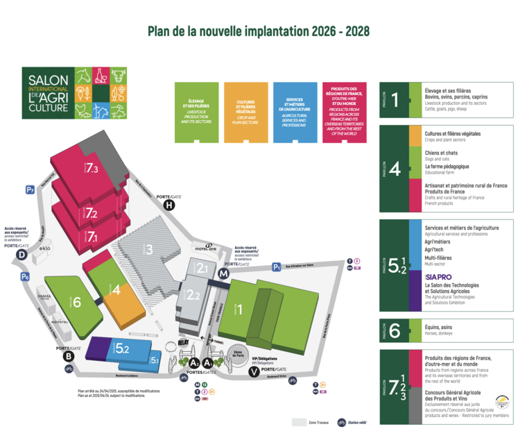 Salon international de l'agriculture SIA Porte de Versailles