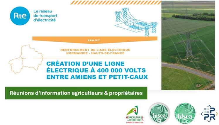 RTE ligne haute tension énergies Amiens