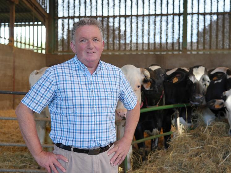 Frédéric Hennart, agriculteur à Braine et nouveau président de Lact’Union.