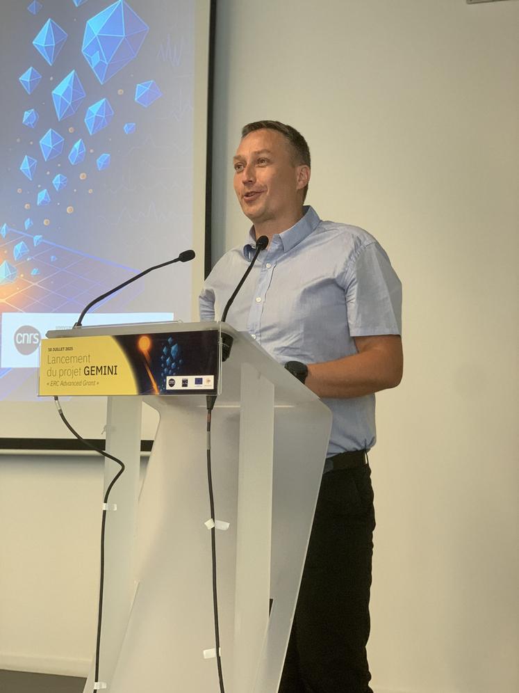 Le projet Gemini que mène Frédéric Sauvage pourrait permettre à l’énergie solaire d’être encore plus performante. 