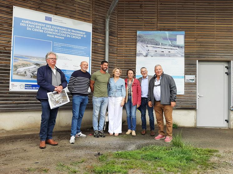 L’inauguration des nouvelles installations du centre conchylicole a eu lieu le 7 juillet en présence des financeurs et partenaires. 