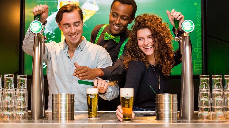 Heineken bière marché 