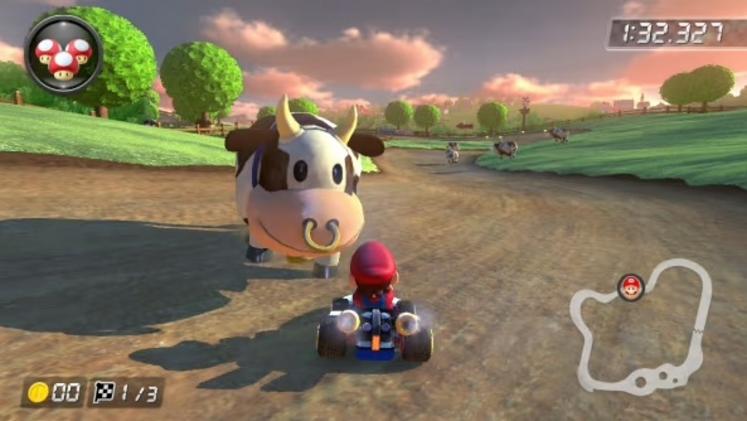PETA Nintendo Switch jeux vidéos Meuh Meuh vache