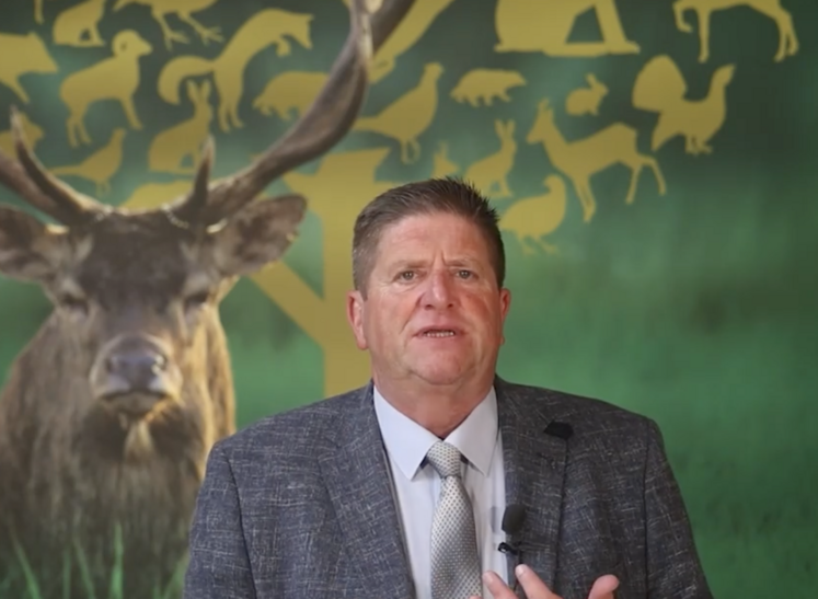 Willy Schraen discours ouverture saison de chasse