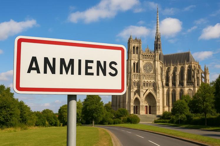 Amiens charte d'engagement langue picarde espace public Unesco patrimoine