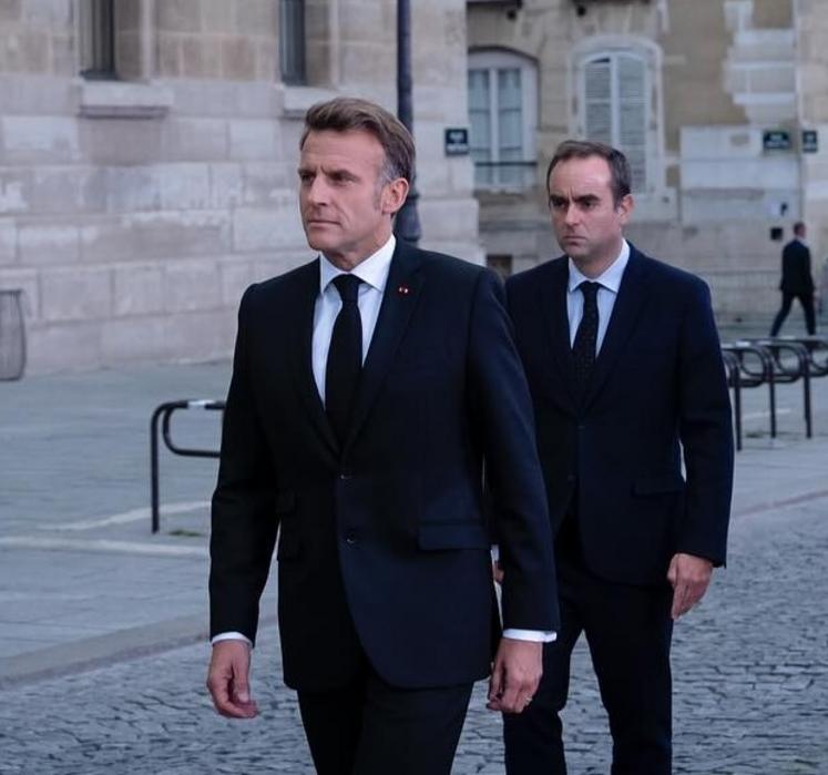 Sébastien Lecornu, nouveau Premier ministre, dans les pas d'Emmanuel Macron.