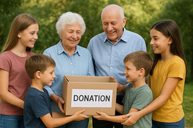 La donation transgénérationnelle est une donation-partage réalisée entre des enfants et des petits-enfants à condition  que les enfants donnent leur accord.