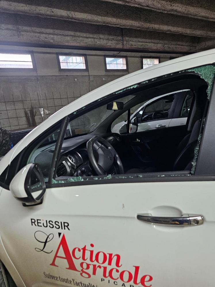 dégradations véhicules FDSEA AAP