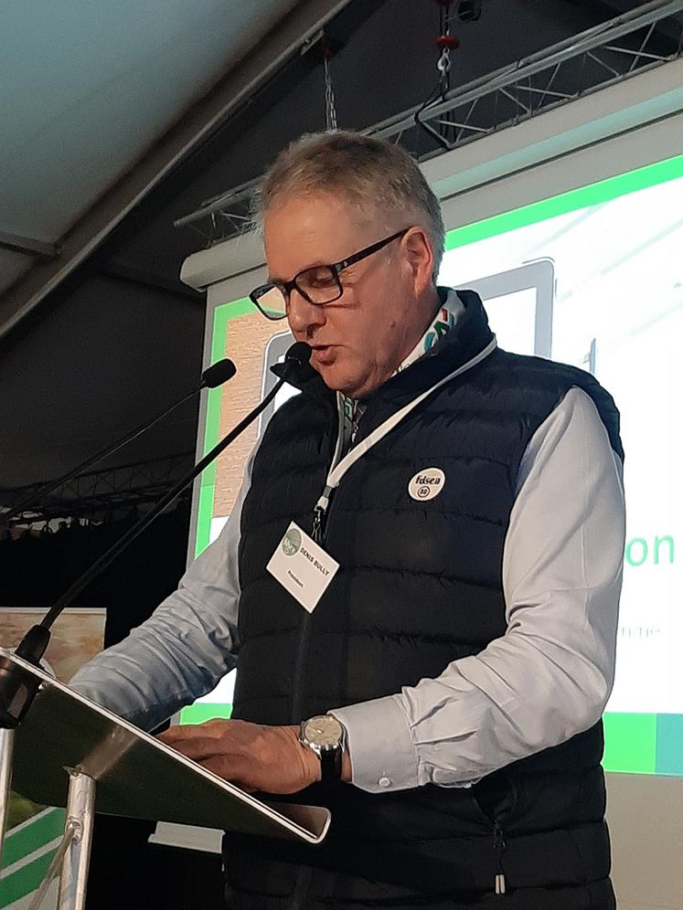 Denis Bully, président de la FDSEA de la Somme.
