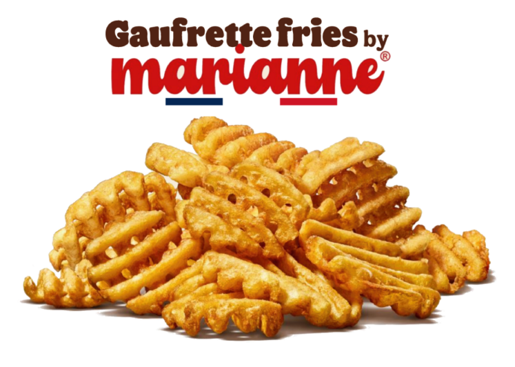 gaufrette fries