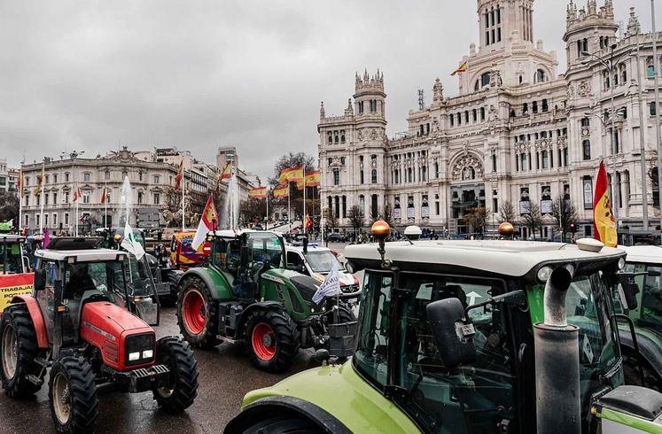manifestation Espagne Mercosur PAC