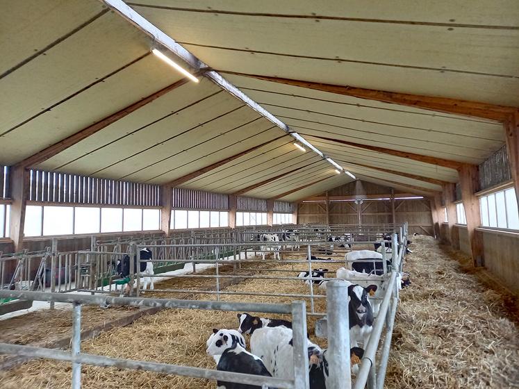 La ventilation naturelle fonctionne grâce à des ouvertures donnant directement sur l’extérieur (bardage brise-vent, faîtière…). 