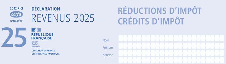Certains crédits et réductions d’impôt peuvent permettent de réduire l’impôt, voire éventuellement la restitution  d’une somme d’argent.
