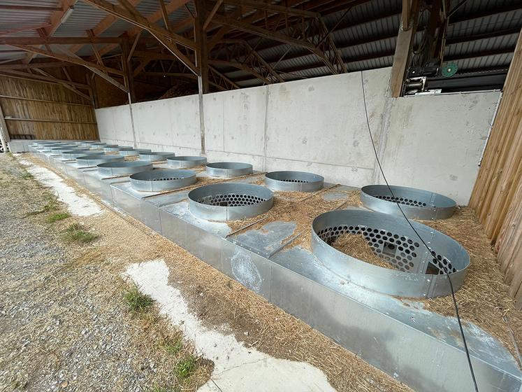 Avec les installations de séchage en dur, il est facile de multiplier les bouches  de séchage.