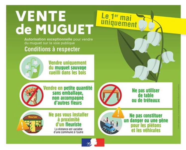 vente du muguet 1er mai particuliers