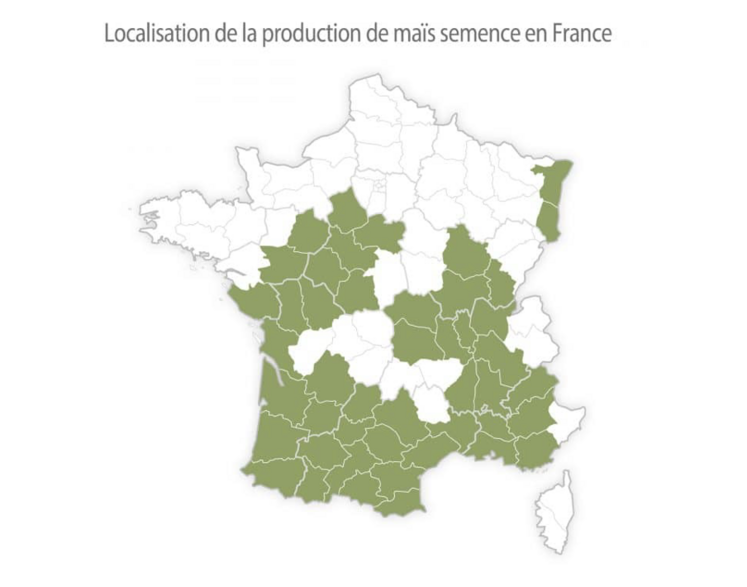 carte des départements
