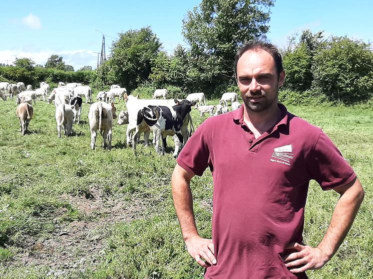 Édouard Brunet, agriculteur à Cayeux-sur-Mer, secrétaire général adjoint de JA National.