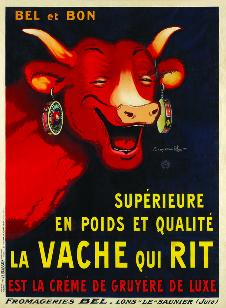 Difficile d’évoquer la vache, sans parler de Vache qui rit. 