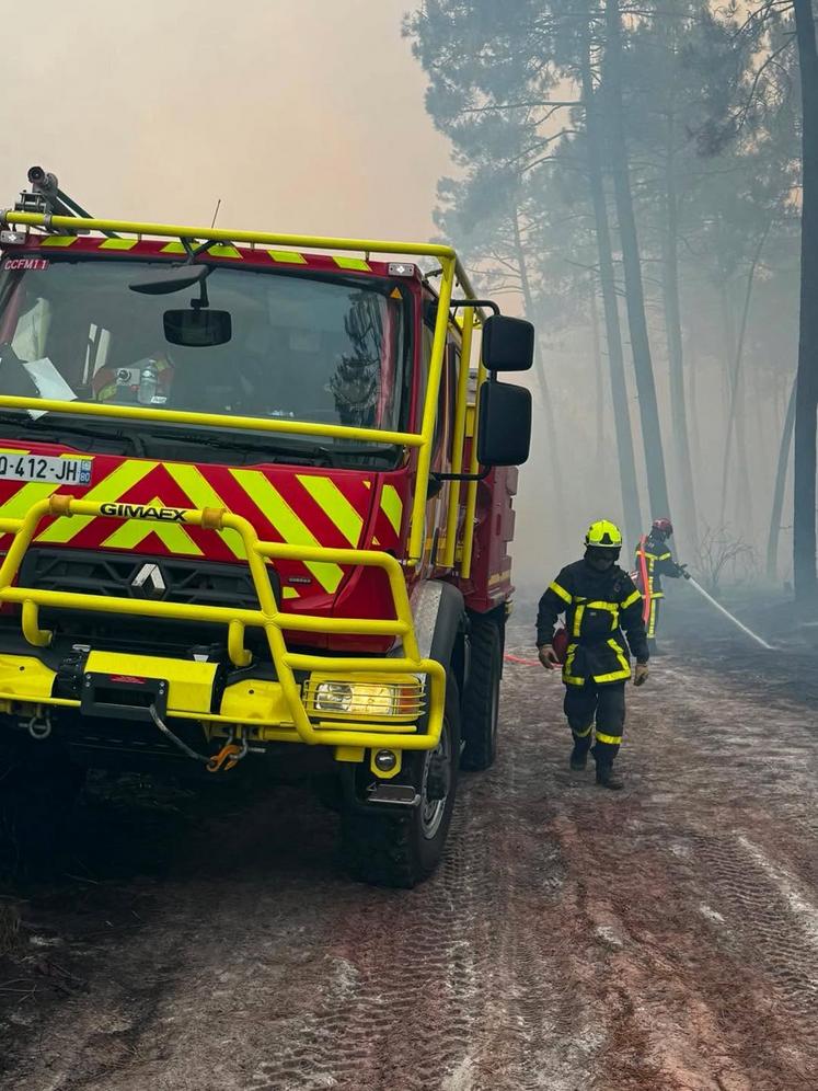 pompiers Somme incendies 
