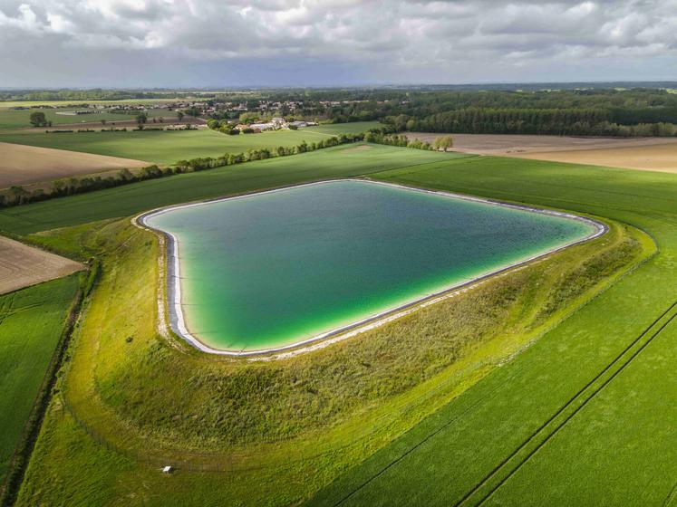 gestion de l'eau bassines réserves d'eau