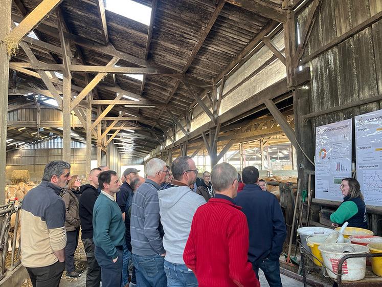 La matinée, animée par les conseillers bovins lait et viande de la Chambre d’agriculture, s’est poursuivie par l’intervention de M. Lefever, juriste à la FDSEA 80, consacrée à l’optimisation fiscale.  L’après-midi, les participants ont pu prolonger les échanges lors de visites d’exploitations.