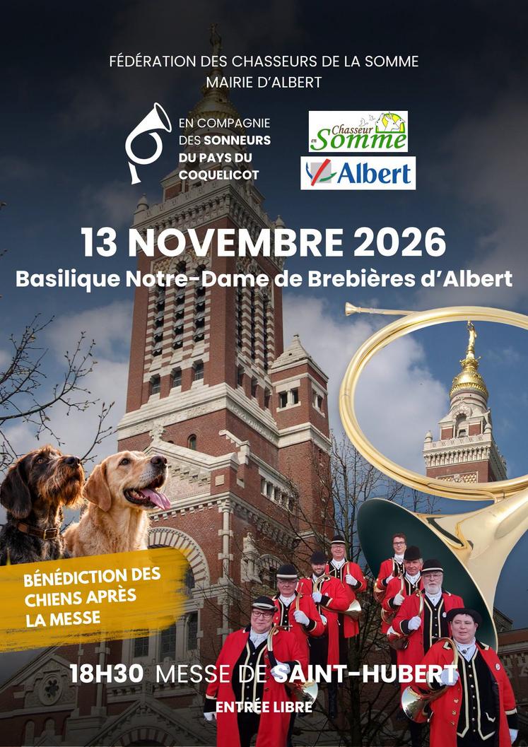 messe Saint-Hubert Albert chasse