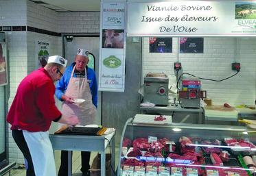 Jean Marc Remue en animation dans un centre E. Leclerc (novembre 2014).