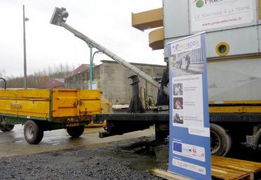 Le matériel déroulant du Protecow.