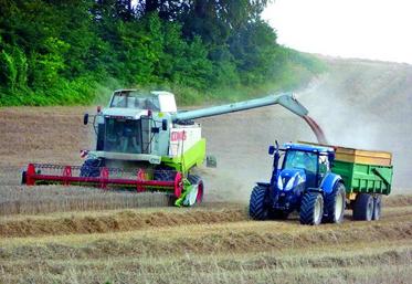 Moisson à Flixecourt.