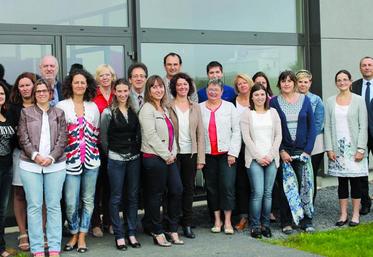 Toute l’équipe de Cerfrance de l’agence de Poix-de-Picardie.