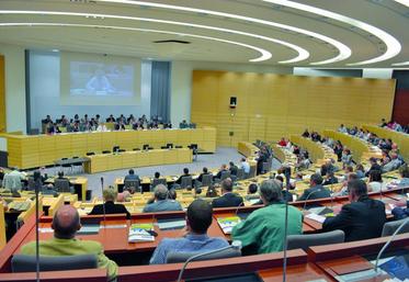 L’hémicycle du siège du Conseil régional a fait salle comble, le 10 juin, pour les Etats généraux de l’élevage.