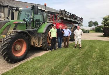 De gauche à droite : Edouard Legras, Emmanuel Lardé, Bruno Coulier et Patrick Legras.