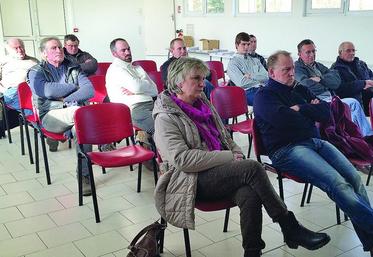 Gamaches, 8 mars dernier : dernière assemblée cantonale de la FDSEA.