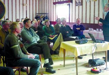 Jacques Borgoo, responsable du site Lactalis de Clermont, a expliqué la politique de l’entreprise en matière de prix du lait.