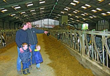 C’est au contact des animaux qu’Emmanuel Belliard a développé sa passion pour l’élevage.