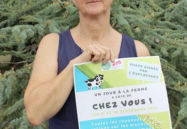 Agricultrice à Argoules, secrétaire générale de la FDSEA80, Marie-Françoise Lepers est l’initiatrice de l’opération «Un jour à la ferme» qui aura lieu les 21 et 22 septembre.