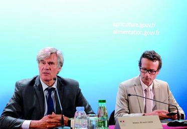 Stéphane Le Foll, ministre de l’Agriculture, a présenté les mesures nationales de régulation de la production laitière, 
le 30 août dernier.
