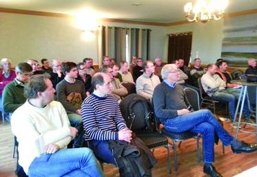 Une quarantaine de liniculteur et teilleur étaient réuni à l’assemblée.