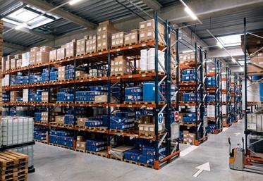 Le nouvel espace de stockage de Metarom.