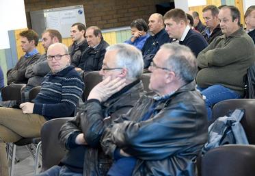 Plus d’une soixantaine de producteurs avaient répondu présent pour l’assemblée générale de leur groupement.