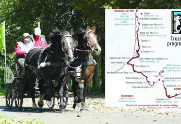 La course comporte vingt étapes de 14 km en moyenne à parcourir dans un temps déterminé.