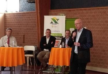 Le conseil d’administration a fait le choix de redistribuer la quasi-totalité du résultat aux adhérents.  
De gauche à droite : Martin Migonney, Luc Vermersch, Xavier Becquet et Jean-François Gaffet.