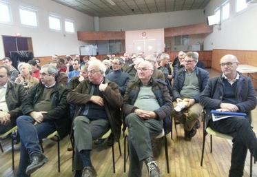 Une soixantaine d’adhérents étaient présents lors l’assemblée.