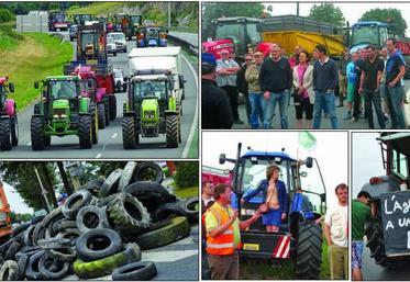 Ils ont été plus de 500 agriculteurs à répondre à l’appel de leur syndicat pour mettre, à Amiens et Abbeville, la pression sur le gouvernement, les 21 et 22 juillet.