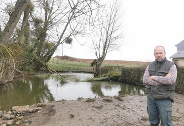 L’élevage de Samuel Thévenet a été touché par la grippe aviaire. Tout son cheptel a été euthanasié le 4 février.