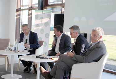 Éric Thirouin, Laurent Degenne, Philippe Heuzèle et Luc Vermerch.