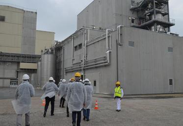 Le nouvel atelier de production dédié aux pois protéagineux, sur le site de Roquette, à Vic-sur-Aisne. D’ici deux ans, le site devrait transformer 125 000 tonnes de pois protéagineux.